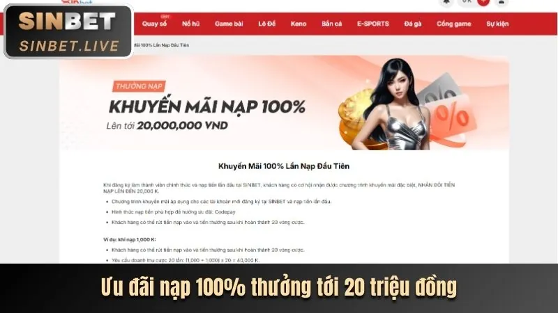 Thưởng Nạp Lần Đầu Cho Nổ Hũ & Bắn Cá link 88aa